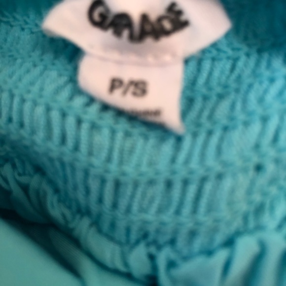 Beautiful New Garage Turquoise Blue Dress w/ Adjustable Straps - Picture 2 of 3